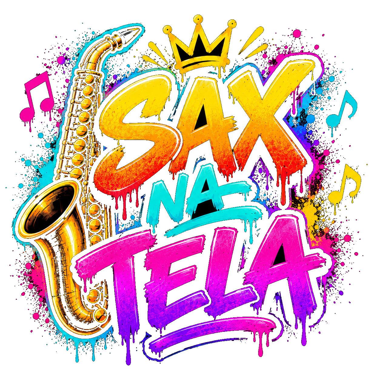 Logo SAX NA TELA
